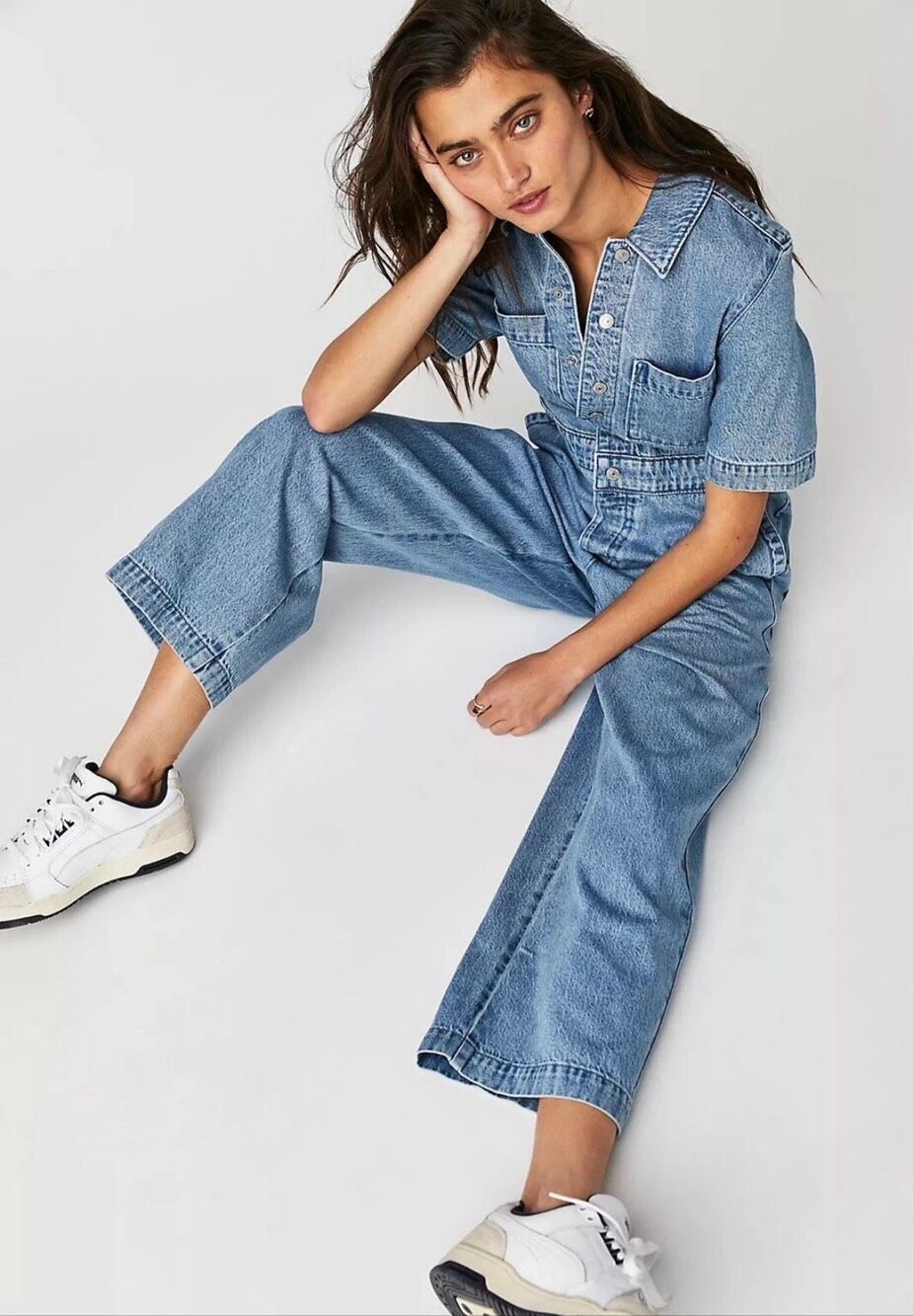 Levi's Denim Boilersuit Jumpsuit Size XS Blue